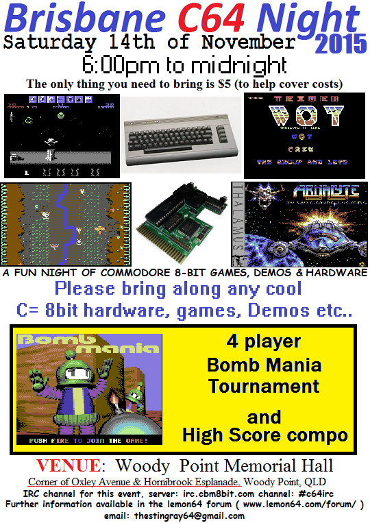Brisbane C64 Night 2015
